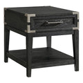 Black Wood End Table H933