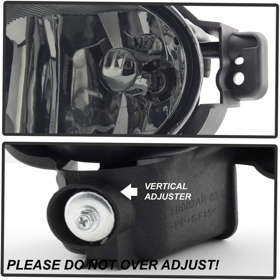 Smoked Lens Bumper Fog Lights Assembly H685302