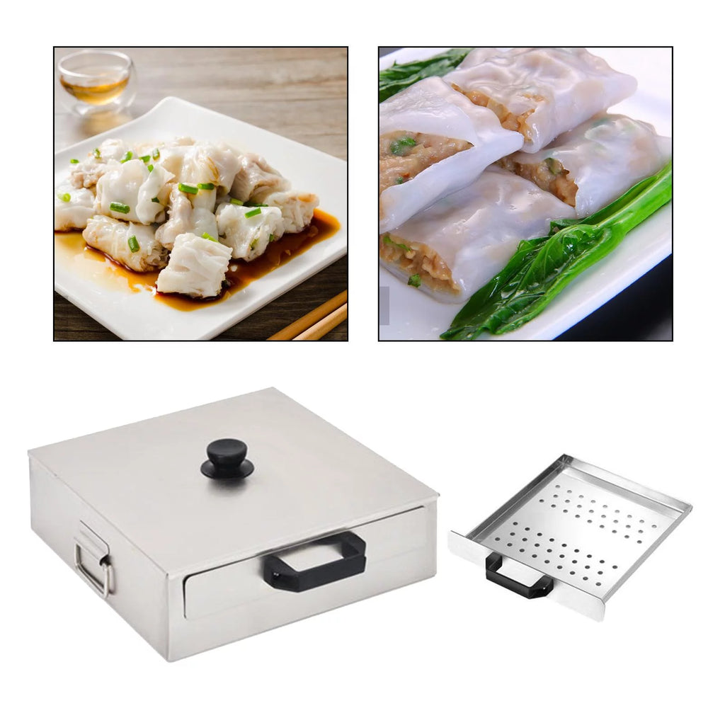 1 Hole 1 Flat Drawer Stainless Steel Steamer V1488