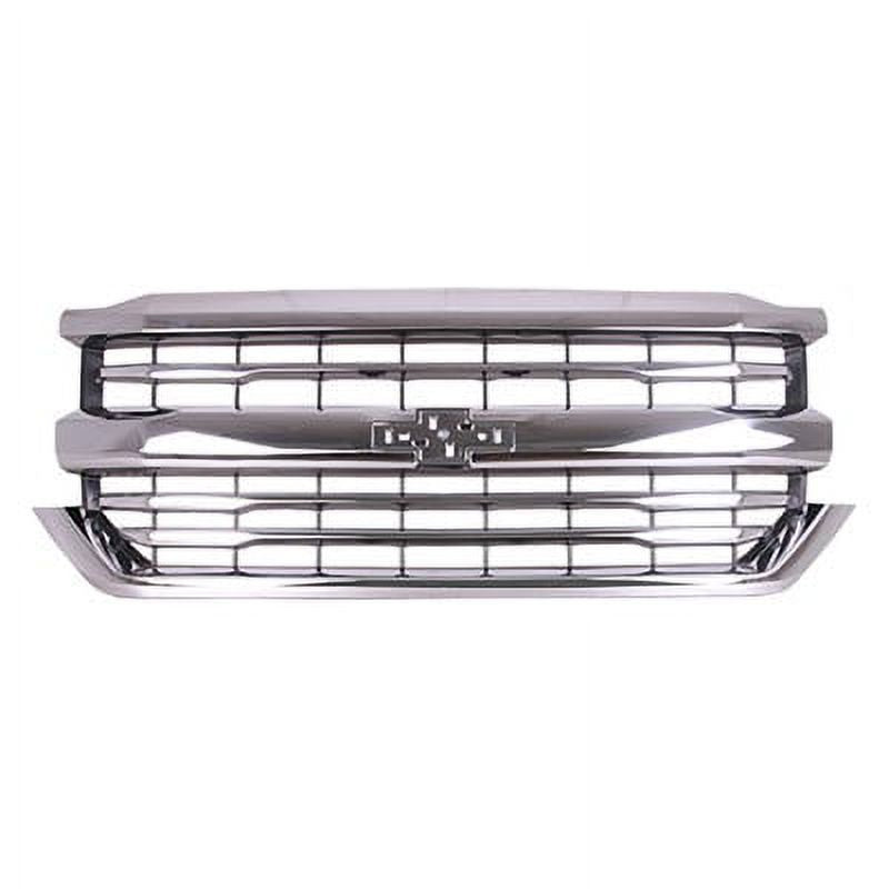 Replacement Front Grille for 2016-2018 Chevrolet Silverado 1500 S571
