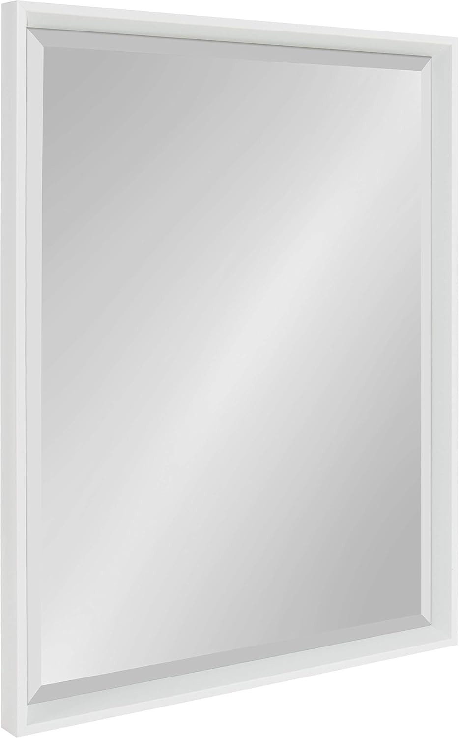 Black Framed Beveled Wall Mirror W6077