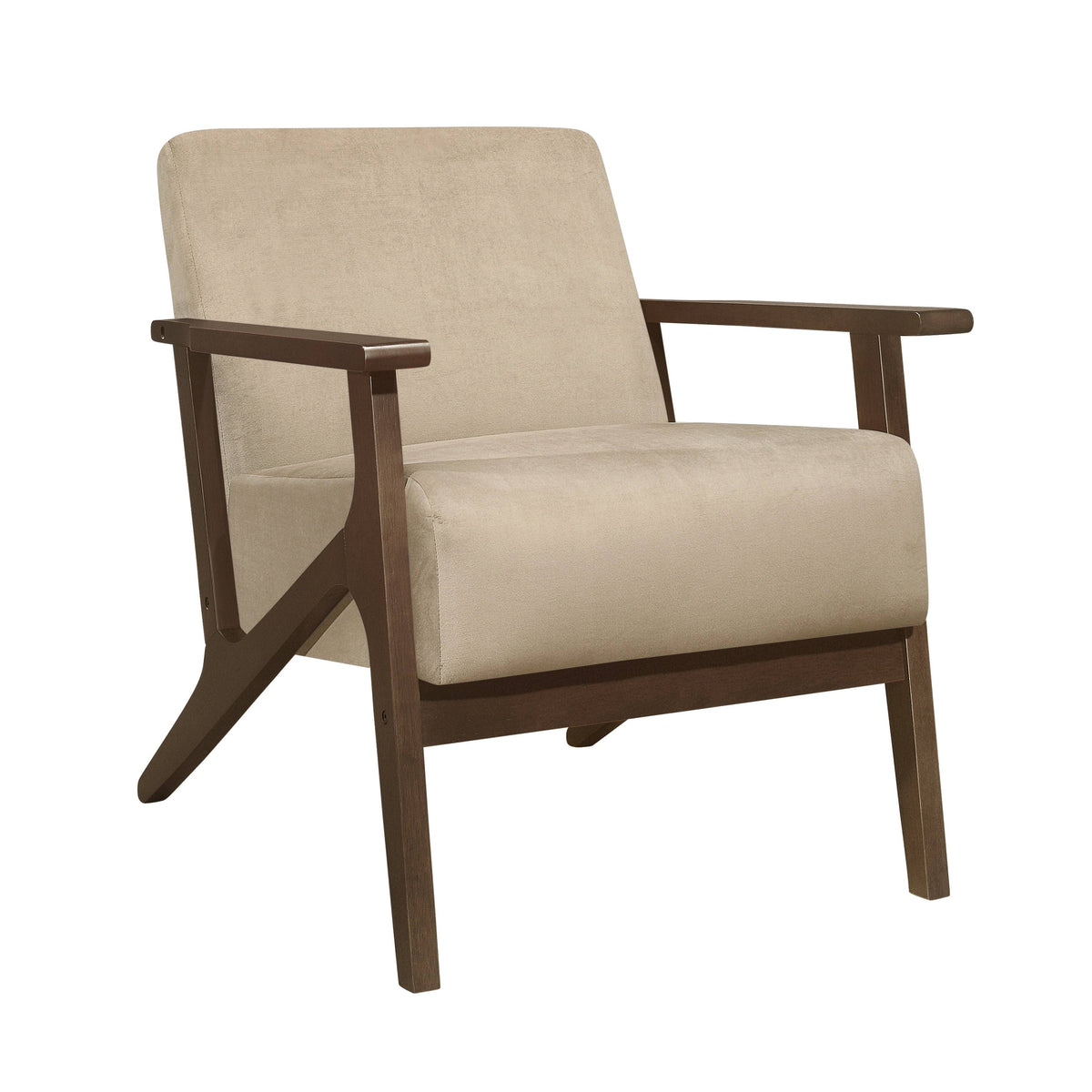 Light Brown Accent Chair S89515