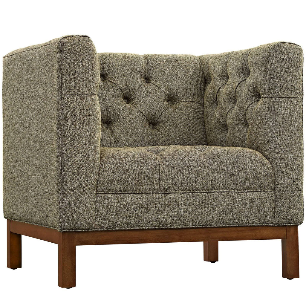 Azure Fabric Armchair B1632