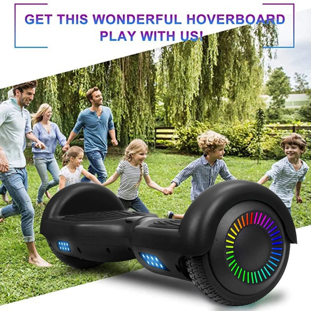 6.5 Two Wheel Self Balancing Scooter with Seat Attachment & LED Lights G749