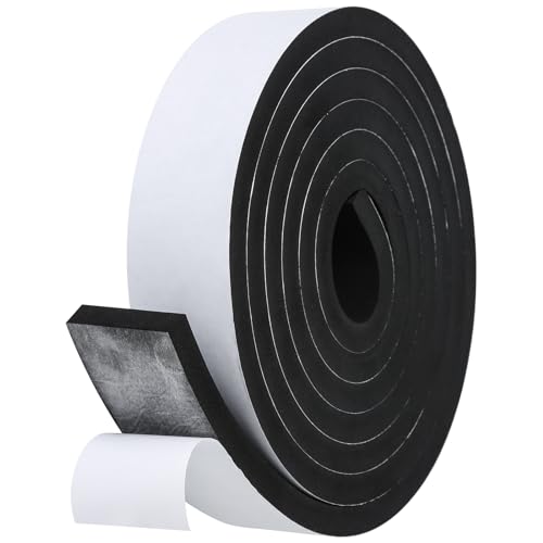 16Feet White Foam Weather Stripping Seal H976369