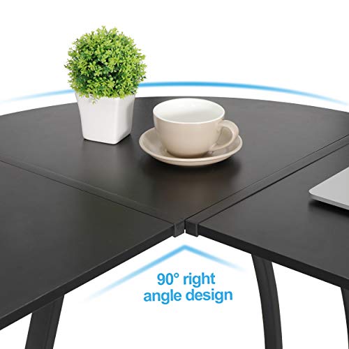 White L Shaped Corner Desk E64426