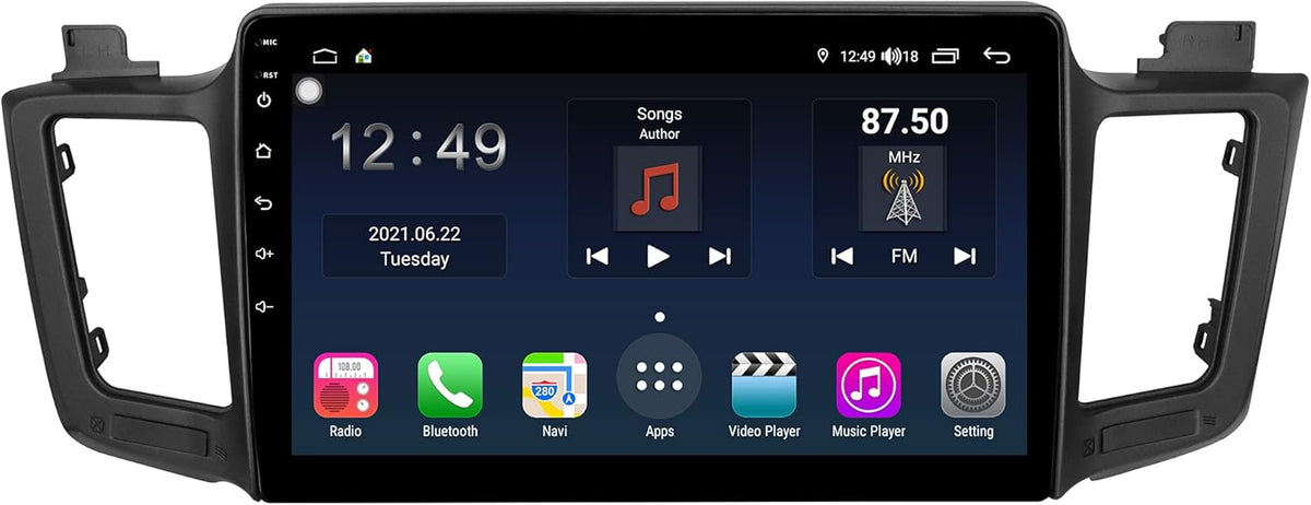 Android 10.0 Car Stereo for Toyota RAV4 2013-2018 10 Inch Touchscreen CarPlay Navigation M3286