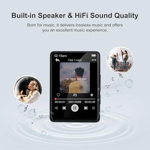 2.4" Full Touch Screen 32GB MP3 Player with Bluetooth J899574