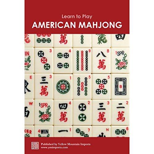 American Mahjong Set with Bone & Bamboo Tiles H565089