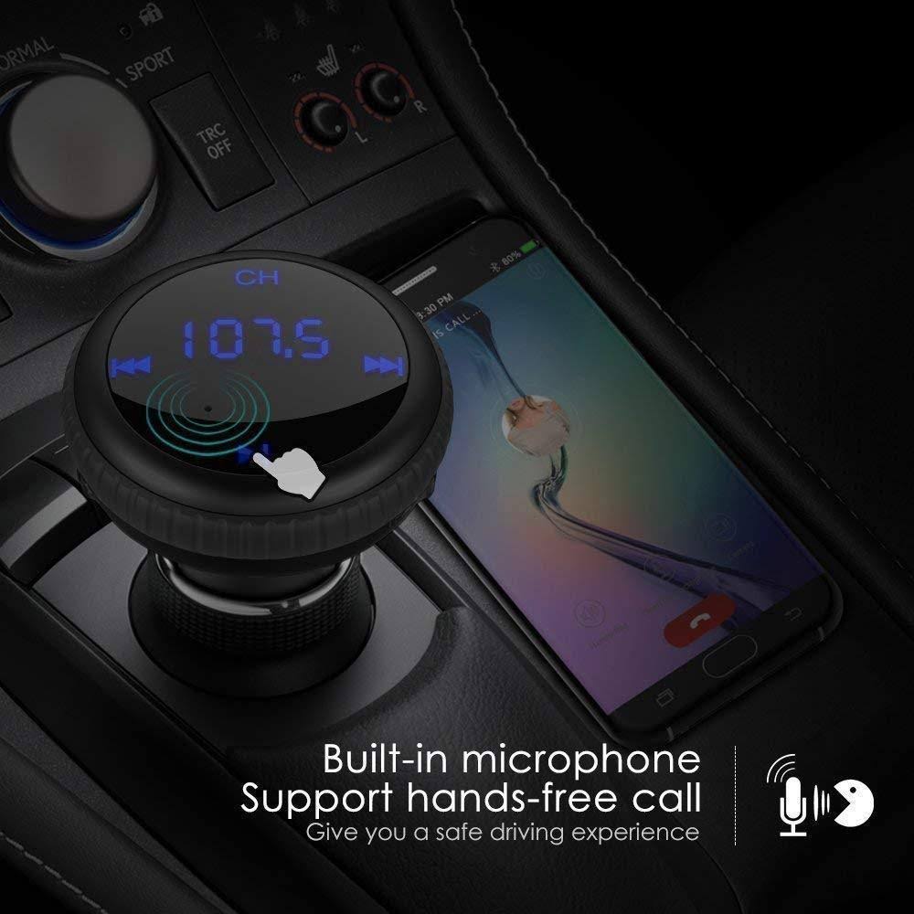 Bluetooth FM Transmitter Car Kit E384