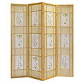 3 Panel Portable Foldable Freestanding Room Divider Screen K219423