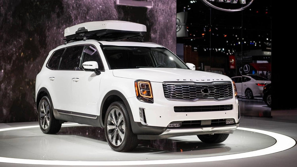 Roof Rack Side Rails Cross Bars for KIA Telluride 2020 2021 2022 (Silver) P874