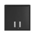 2-Shelf Wall Mount Metal Garage Cabinet in Charcoal Grey M3294