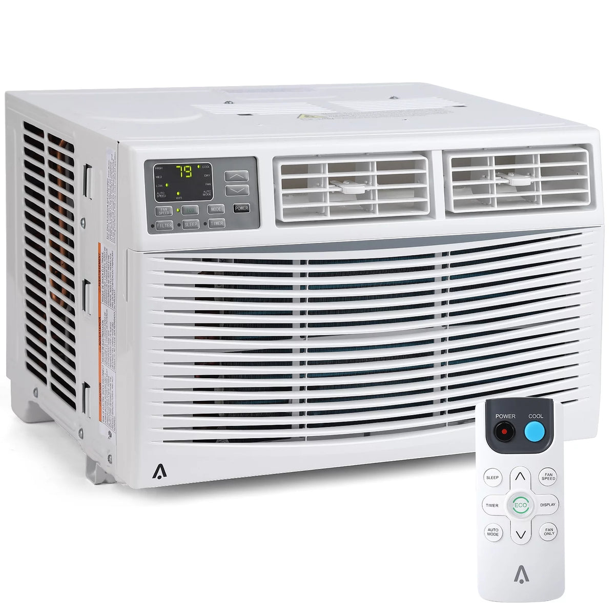 6,000 BTU Window-Mounted Air Conditioner with Remote/APP Control N870622