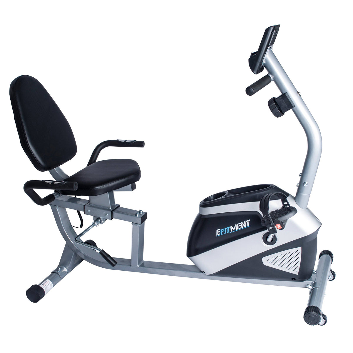 Magnetic Recumbent Exercise Bike with LCD Monitor W36872