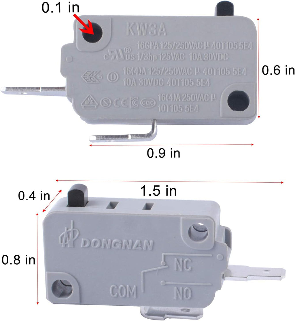 Microwave Door Switch 16A 125/250V H450840