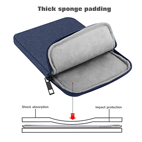 Misty Blue 9-11 Inch Tablet Sleeve Case Q64023