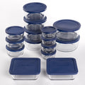 30 Piece Glass Food Storage Containers with Lids P773
