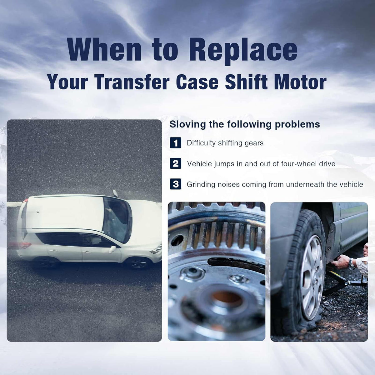 Transfer Case Shift Motor A523