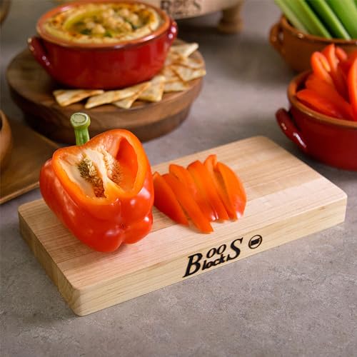 Reversible Wood Cutting Board, 20" x 15" x 1 1/4", Maple C10655