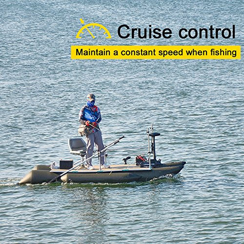 Black 12V 55LBS 48inch Bow Mount Trolling Motor with Remote Control C3999