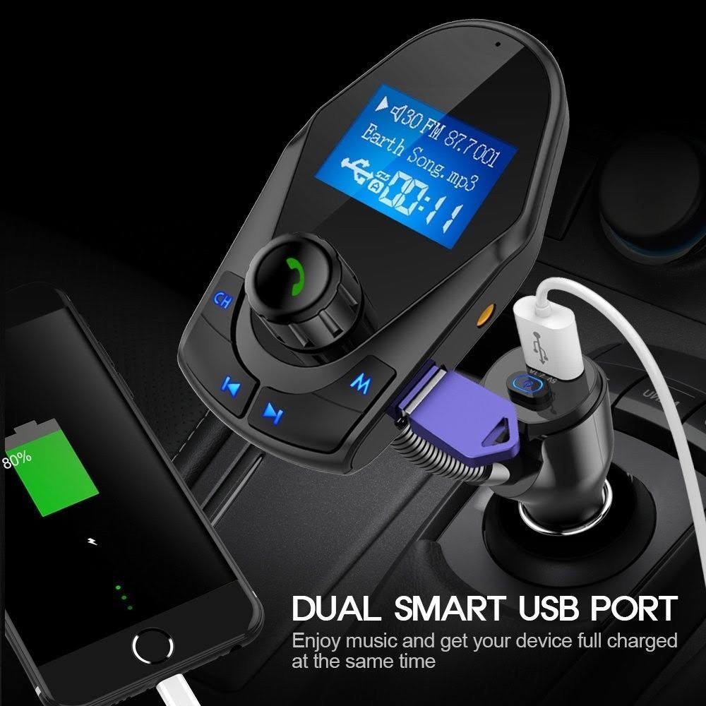Bluetooth FM Transmitter Car Kit E384