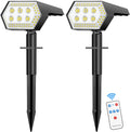 4 Pack Solar Spot Lights Outdoor IP67 Waterproof J7073