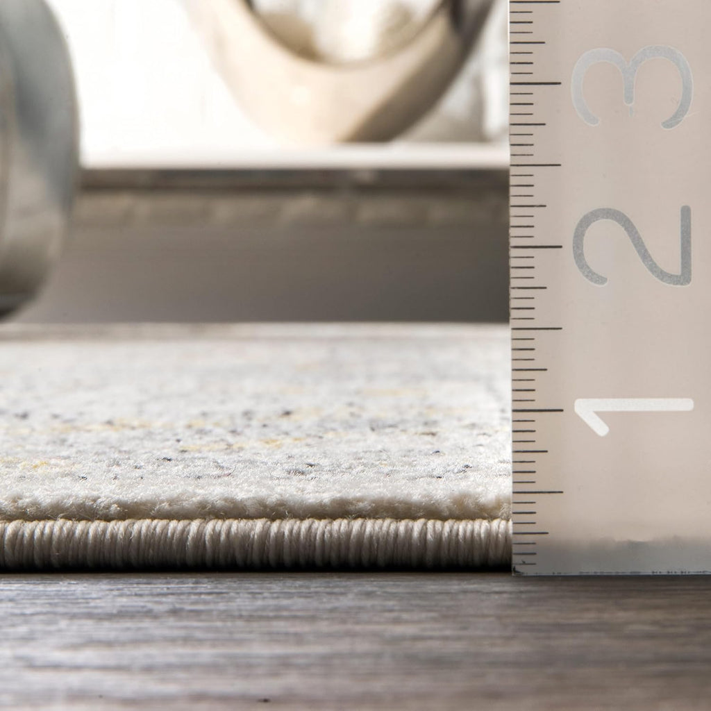 2x10 Runner Rug Gold/Off-White I28282