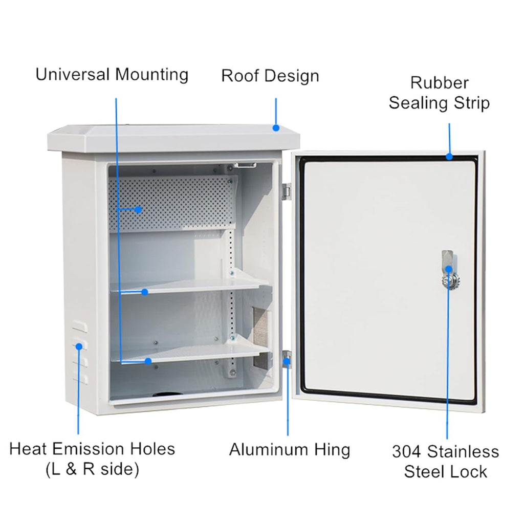 Outdoor Electrical Box, IP55 Stainless Steel Junction Box W899