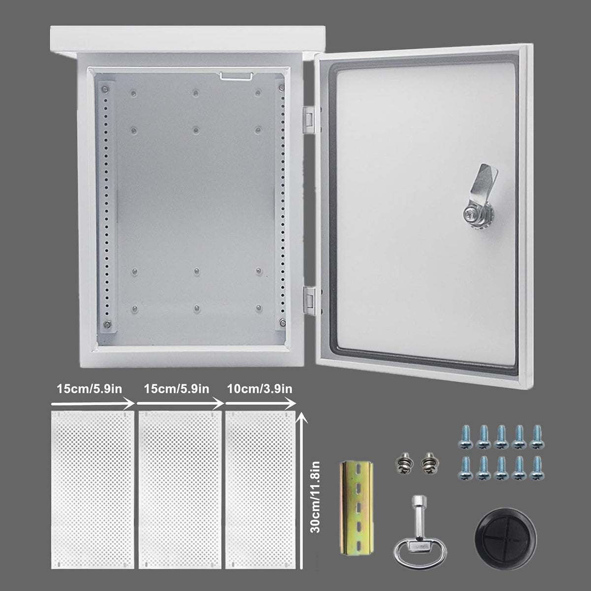 Outdoor Electrical Box, IP55 Stainless Steel Junction Box W899