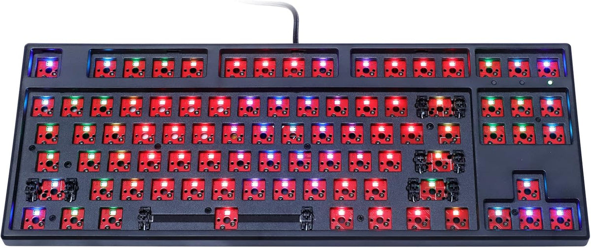 87 Key Hot-swappable Dual-Mode Mechanical Keyboard DIY Kit N708