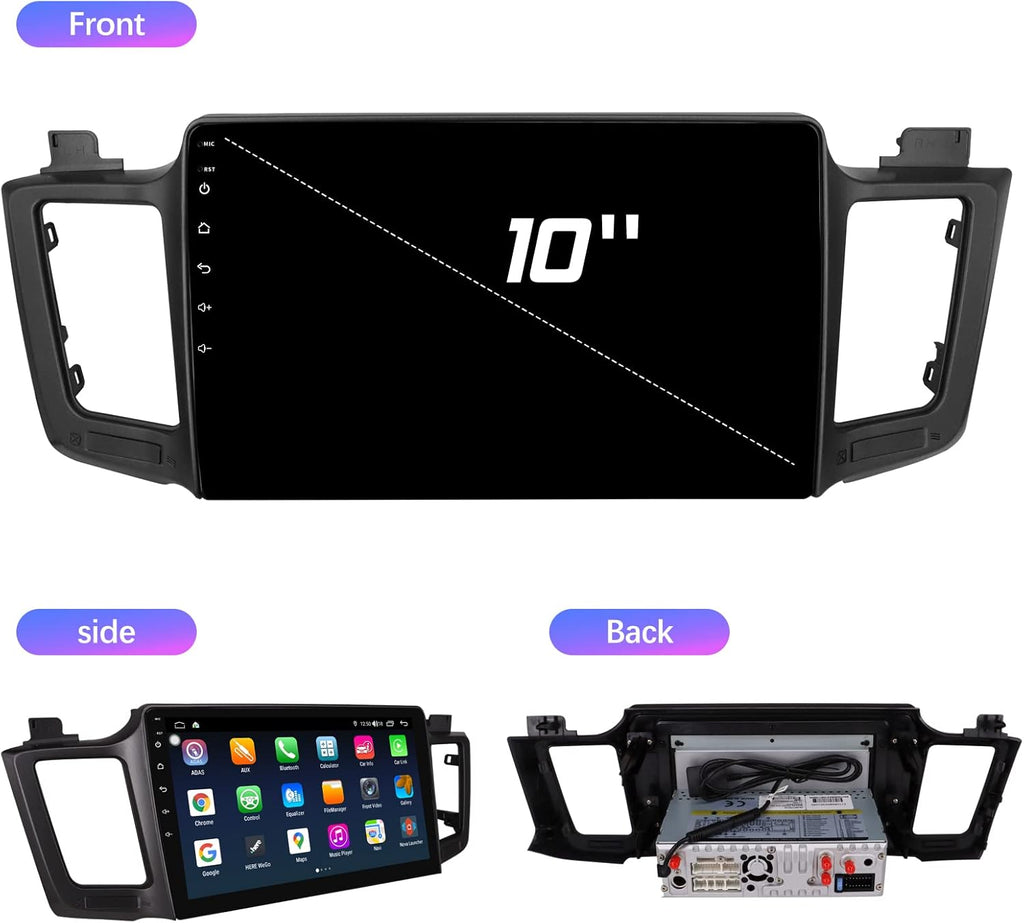 Android 10.0 Car Stereo for Toyota RAV4 2013-2018 10 Inch Touchscreen CarPlay Navigation M3286