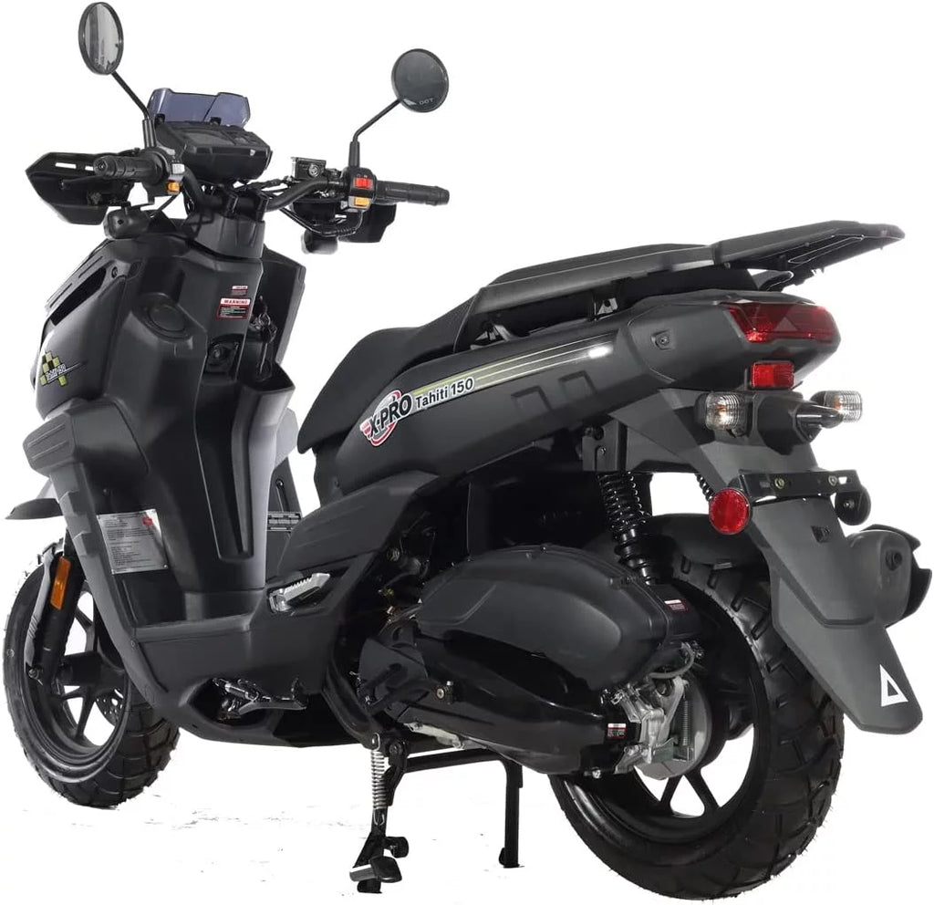 150cc Gas Moped Scooter with 12" Aluminum Wheels A470