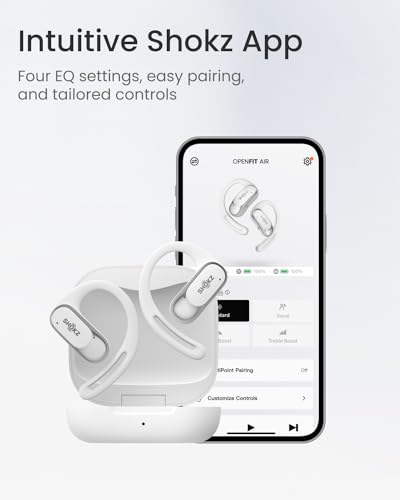 Black Open-Ear True Wireless Earbuds I285642