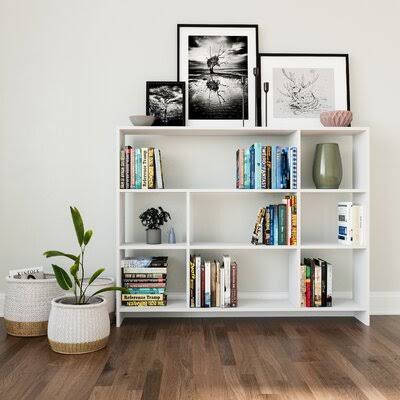 White Standard Bookcase O129773