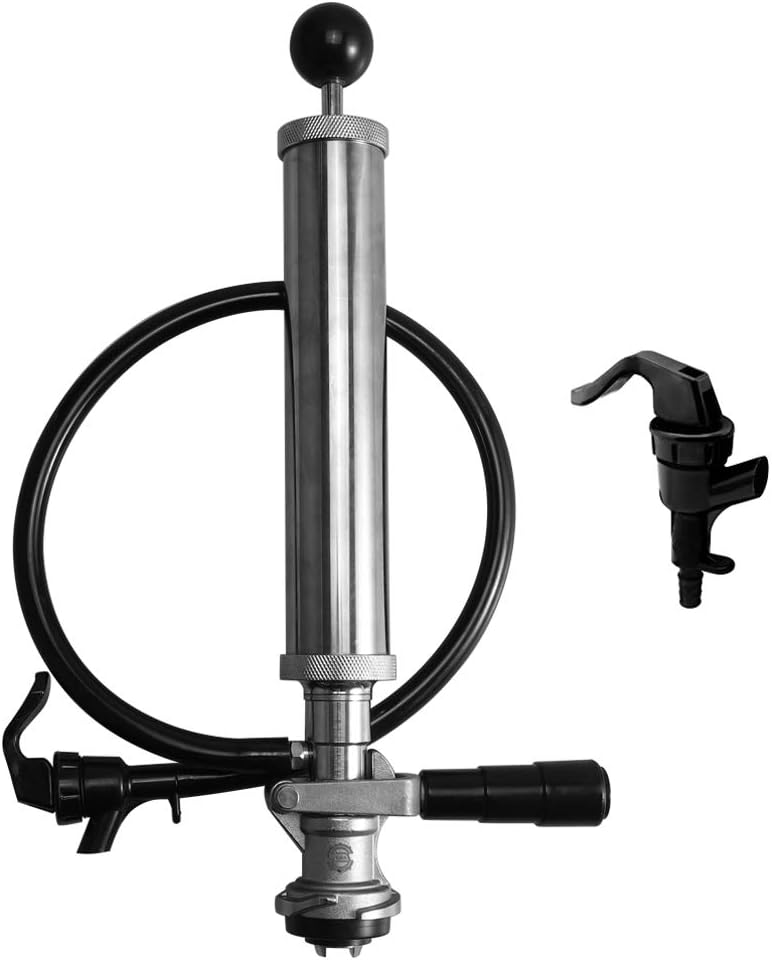 Beer Party Pump with Picnic Tap 8 inch US Sankey D System Keg Tap A5729