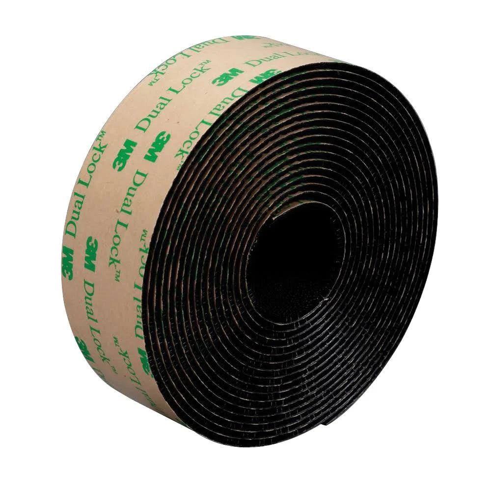 Black Reclosable Fastener 5/8 in x 50 yd Y30740