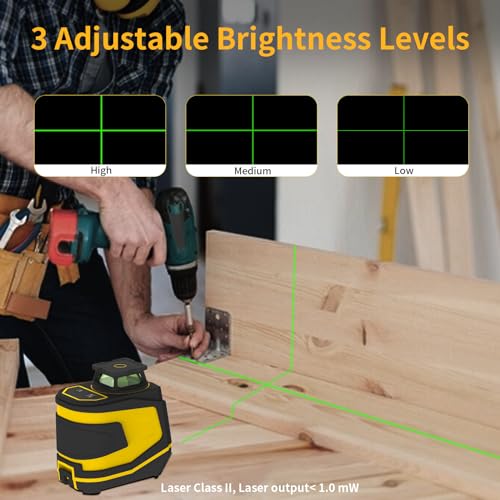 Green Cross Line Self-Leveling Laser with Tripod F899