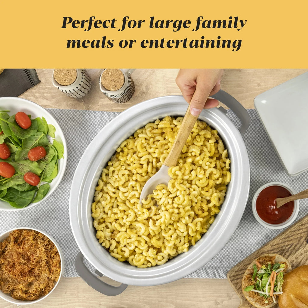 7-Quart Programmable Slow Cooker, Grey Q141