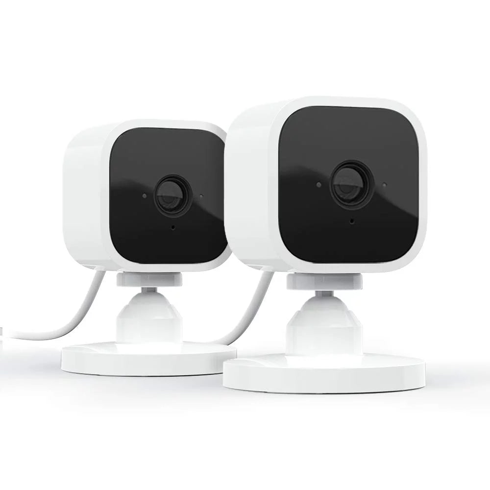 2 Camera Pack Compact Indoor Plug-in Smart Security Camera with 1080 HD Night Vision Motion Detection Two-Way Audio G596