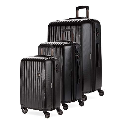 Gunmetal Expandable Hardside Luggage with Spinner Wheels and TSA Lock, Carry-On 19-Inch A864961