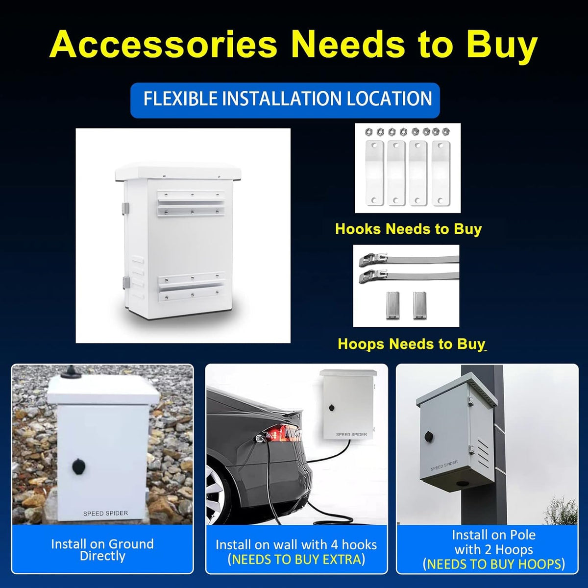 Outdoor Electrical Box, IP55 Stainless Steel Junction Box W899