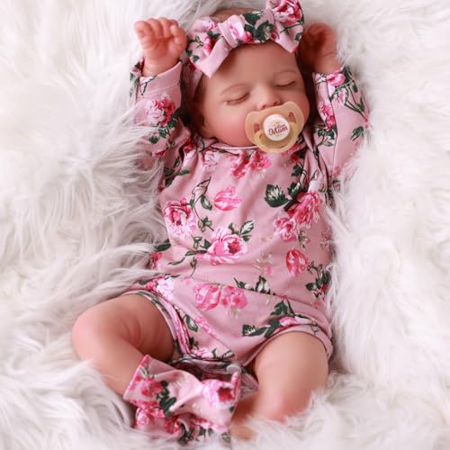 20 inch Sleeping Realistic Newborn Baby Doll with Soft Body K4033