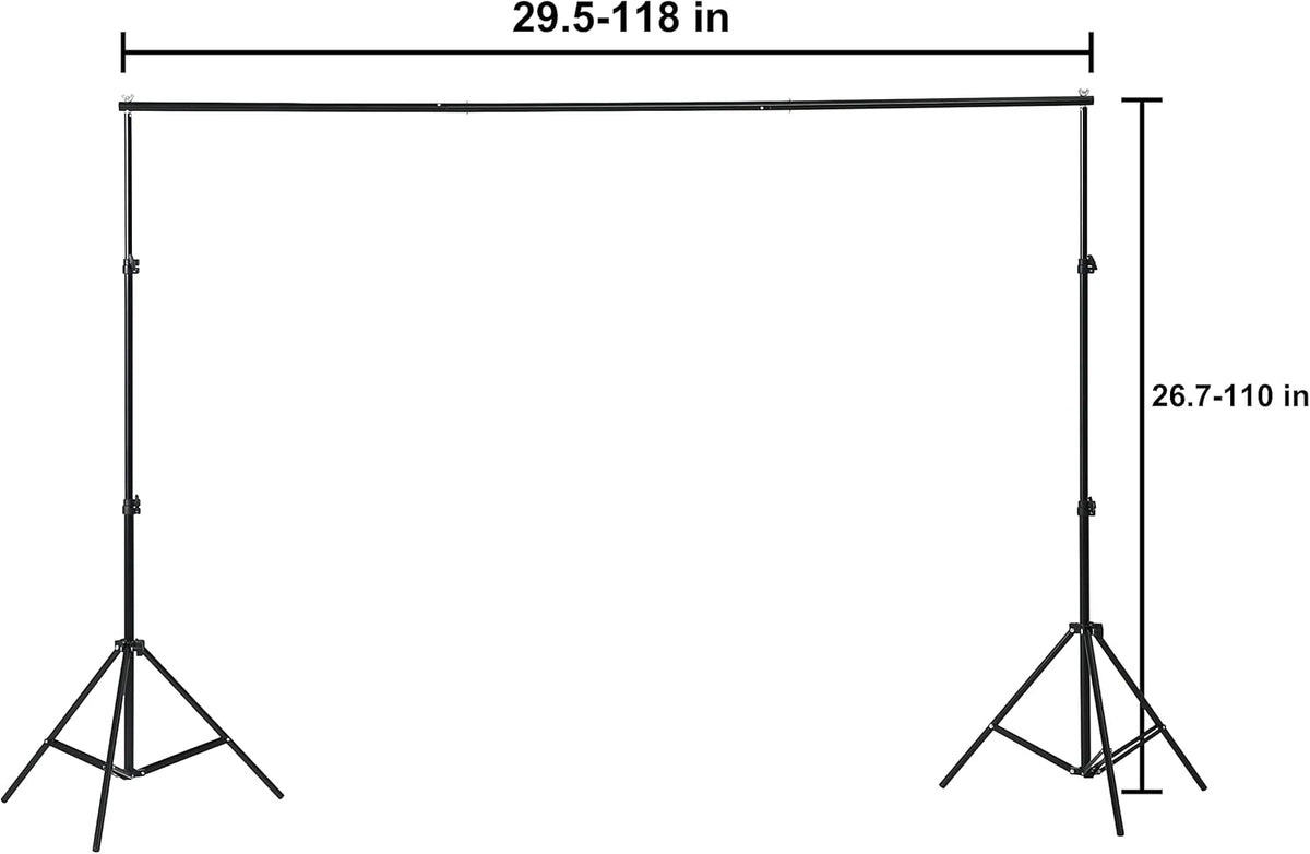 Adjustable Background Stand with Carry Bag T106