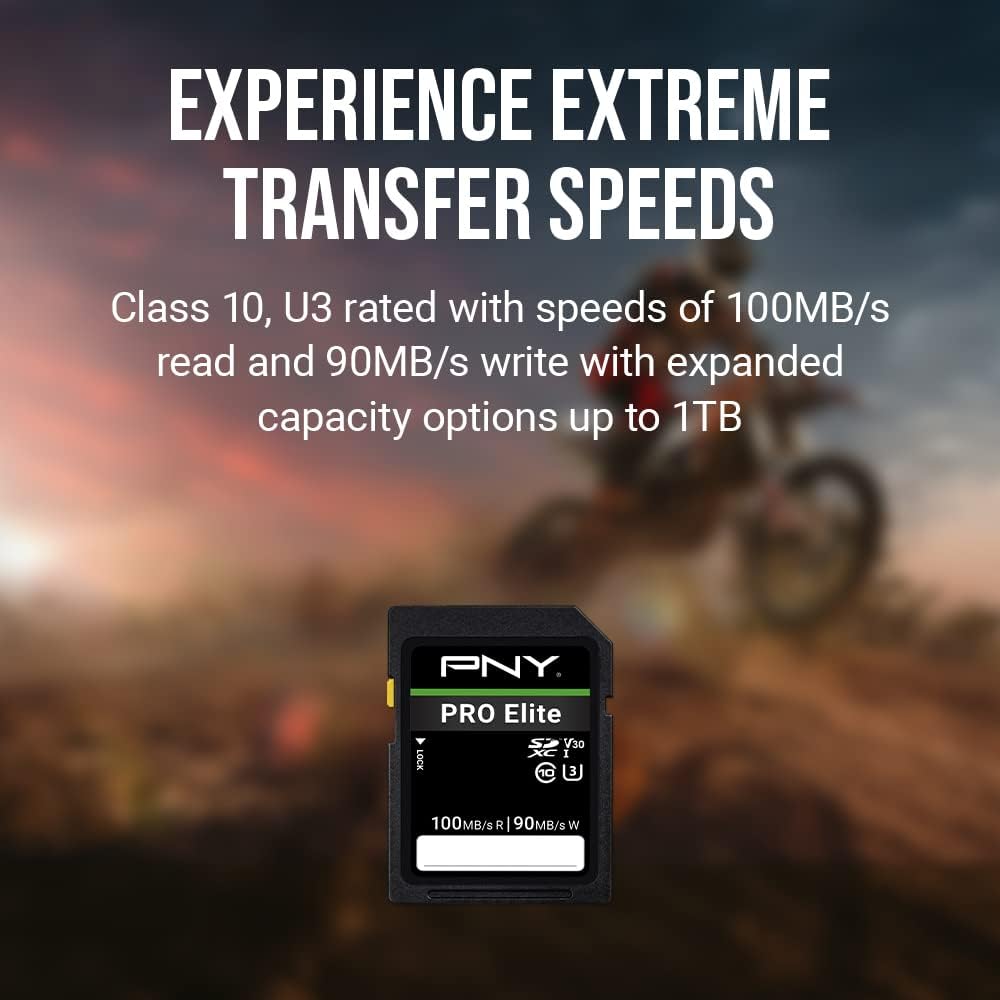 512GB Class 10 U3 V30 SDXC Flash Memory Card V379565