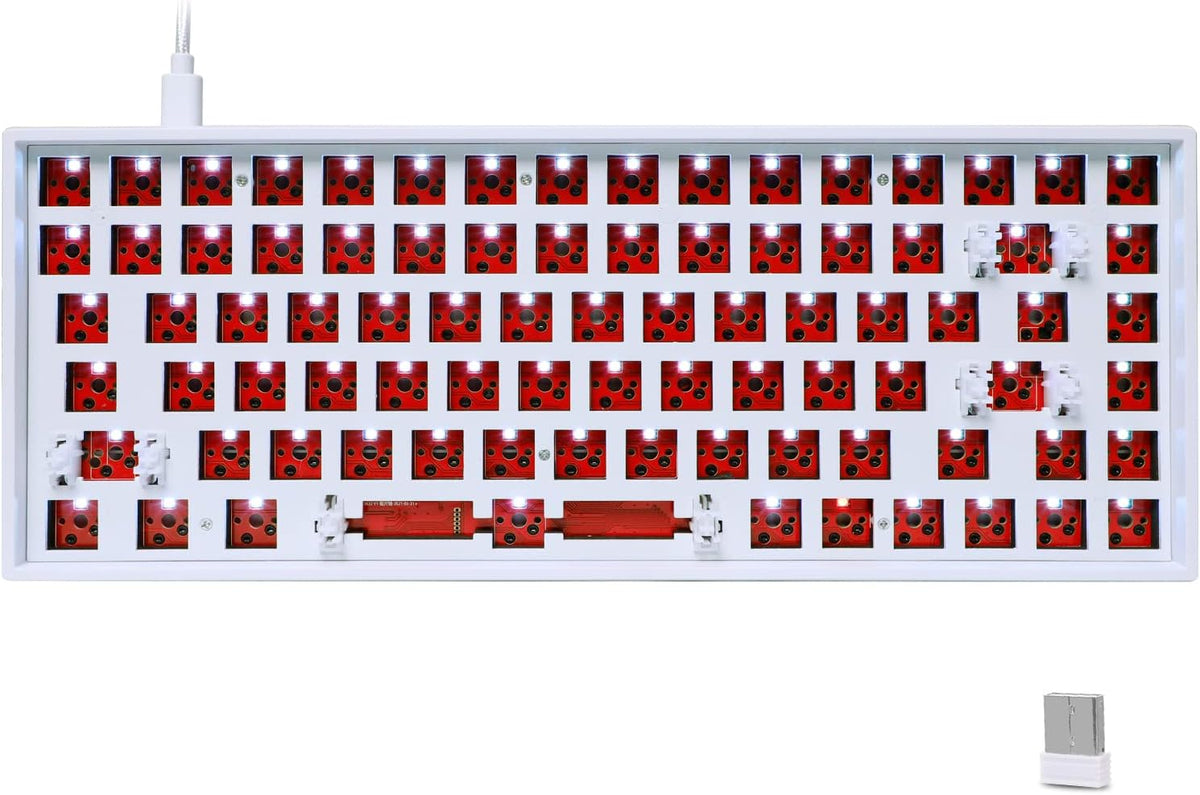 87 Key Hot-swappable Dual-Mode Mechanical Keyboard DIY Kit N708