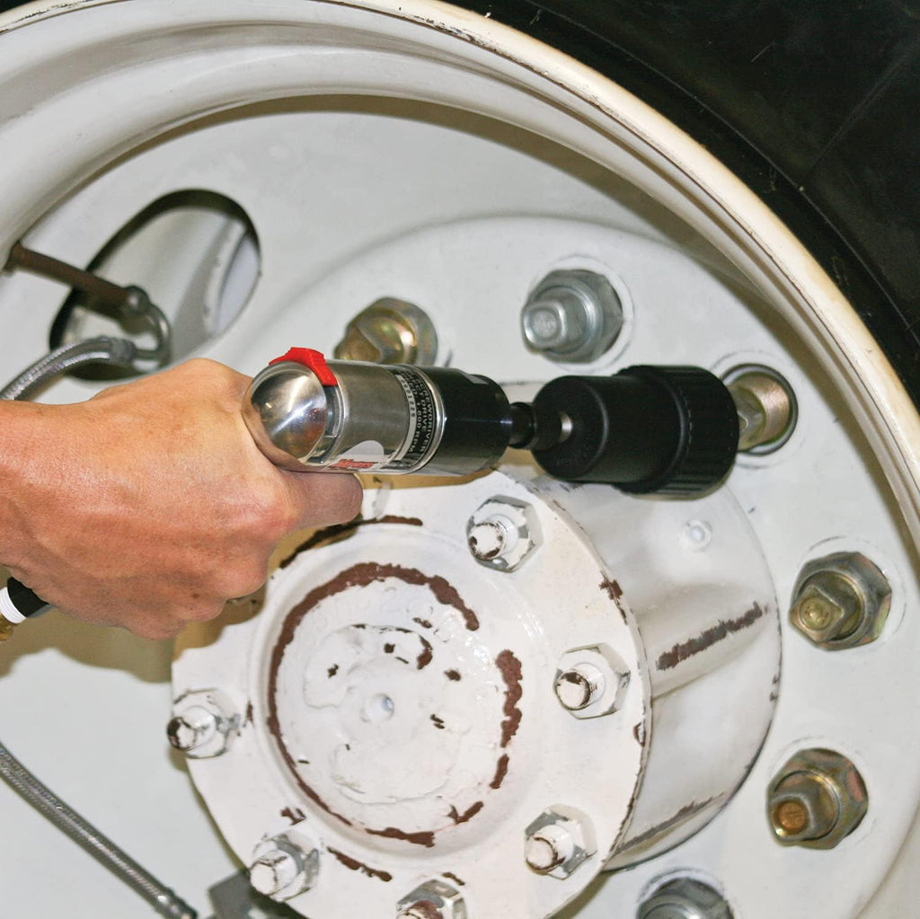 Wheel Nut & Stud Cleaning Kit with Air Tool and Brushes A370