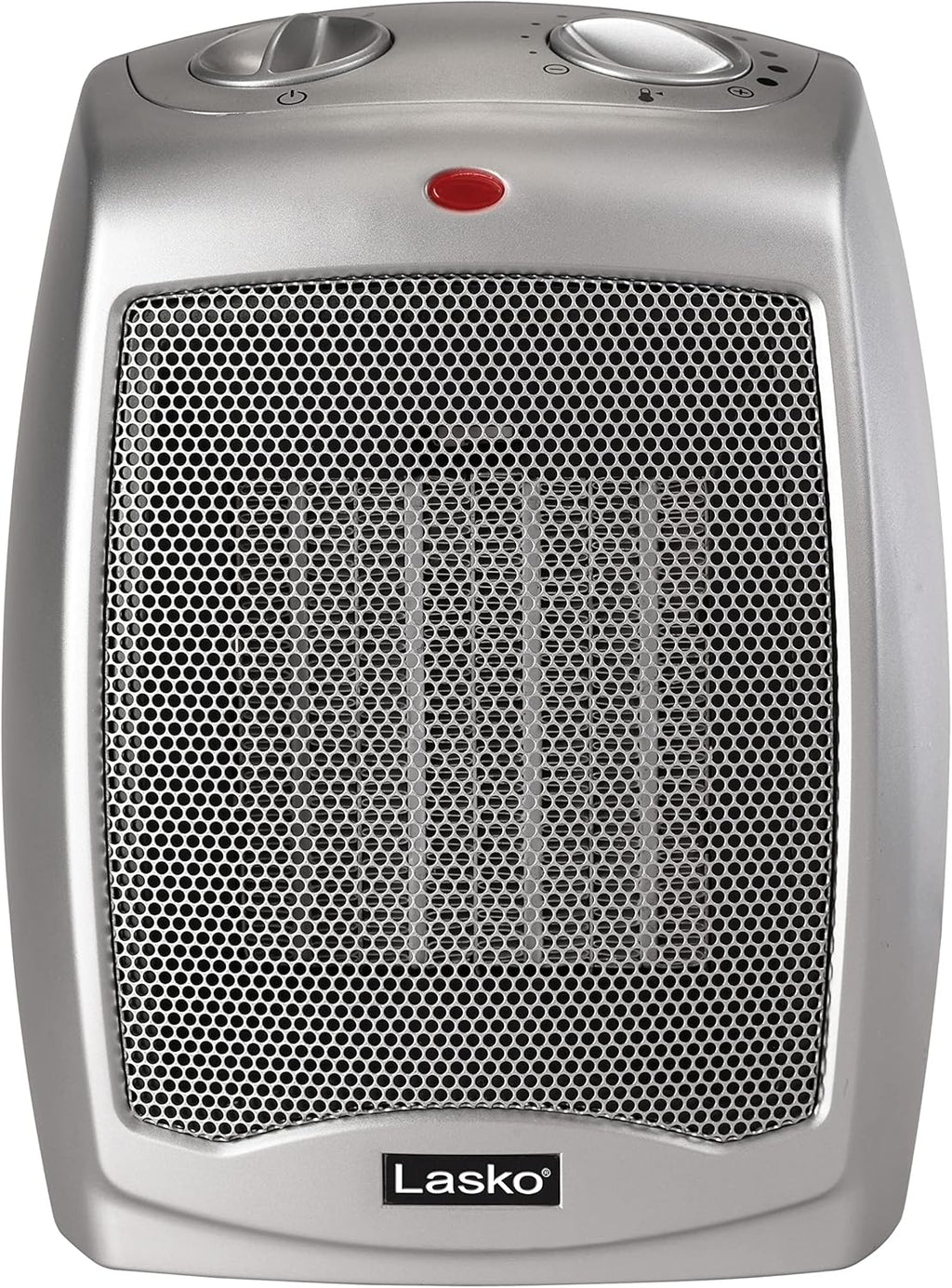 Ceramic Adjustable Thermostat Space Heater, Non-Oscillating, Small Portable Ceramic Space Heater, White C216