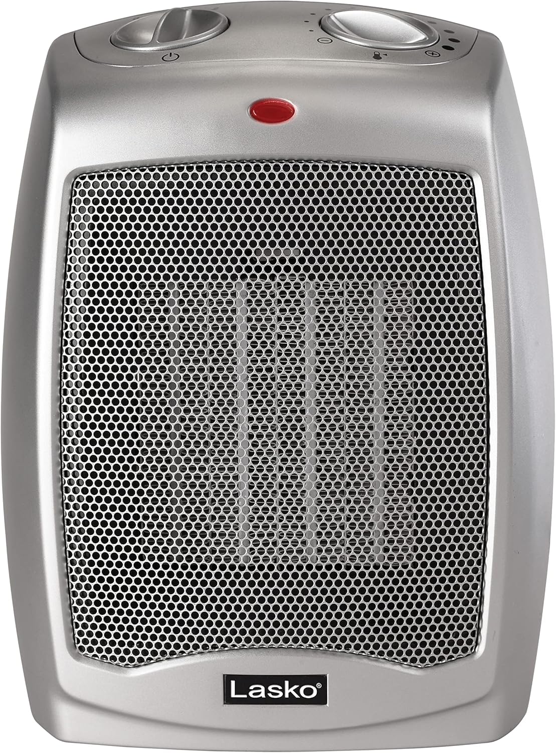 Ceramic Adjustable Thermostat Space Heater, Non-Oscillating, Small Portable Ceramic Space Heater, White C216
