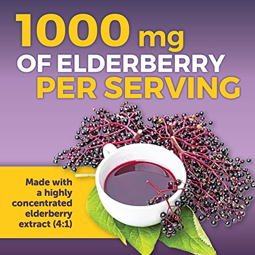 60 Count Black Dried Elderberry Capsules P693974
